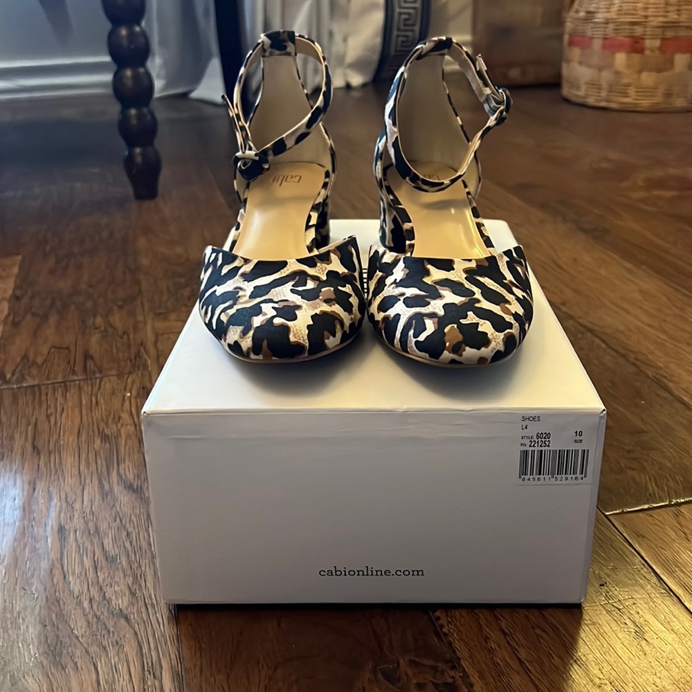 Cabi Kiki Leopard Heels